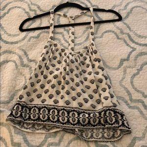 Forever 21 Black and White Top